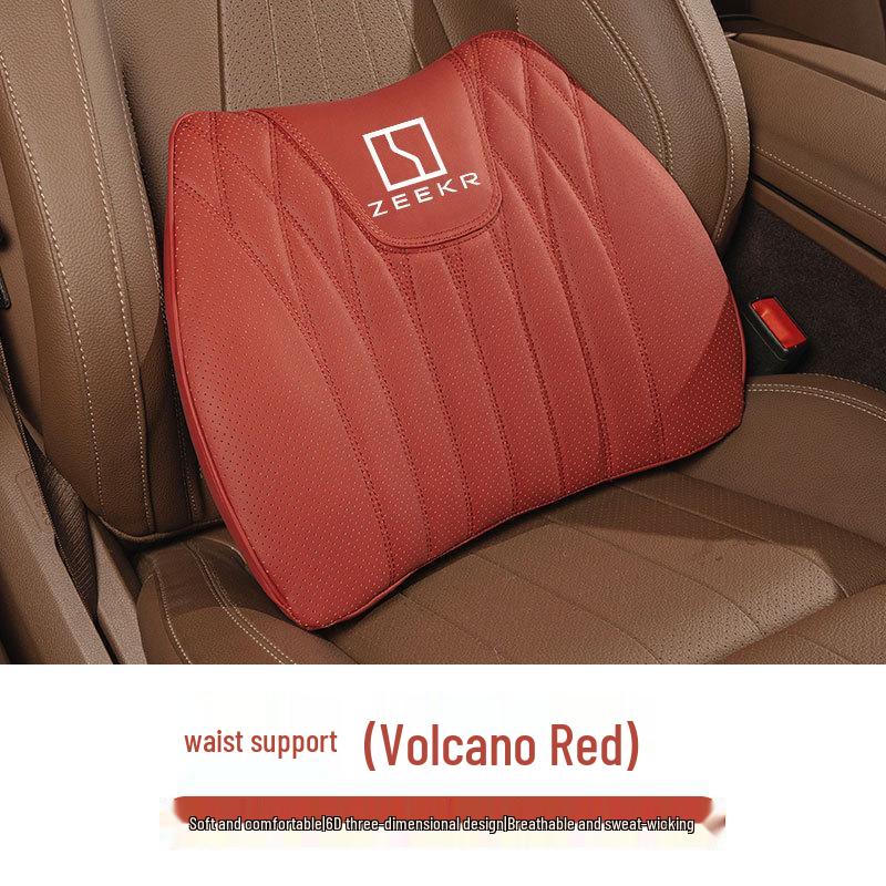 Zeekr Car Seat & Lumbar Cushion - Compatible with 001, FR, 009, 7X Models, All-Season Comfort.