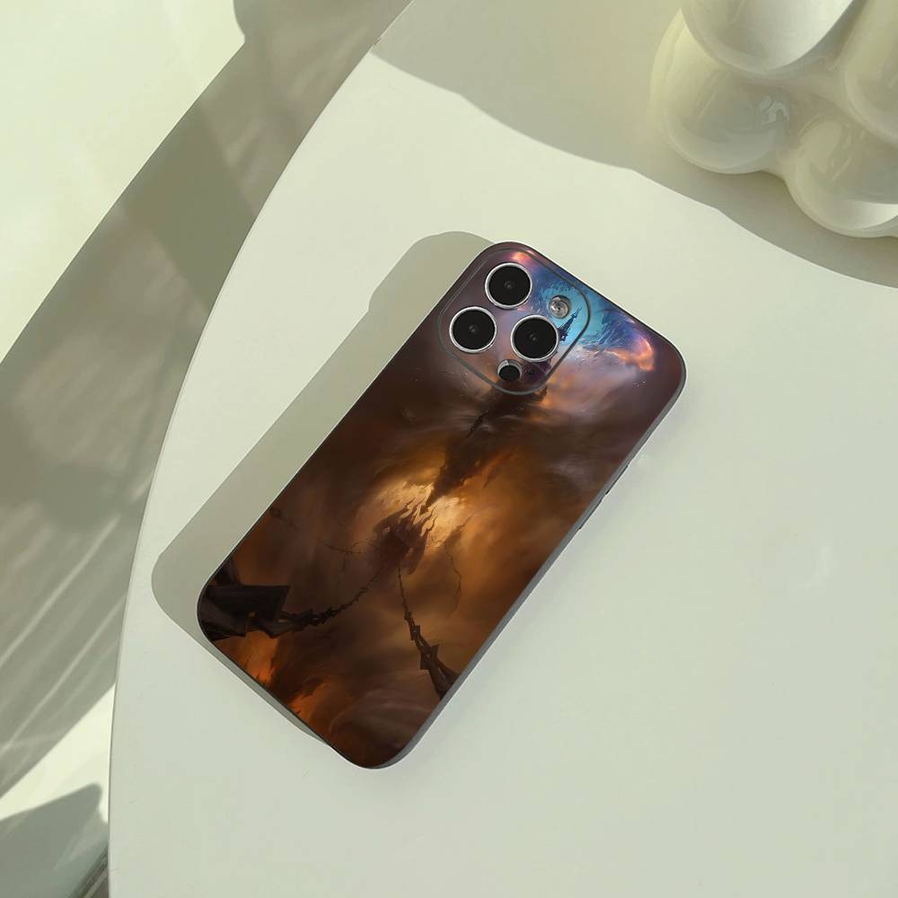 W-O-W-World- of -Warcraft Phone Case For iPhone 17,16,15,14,13,12,11 Pro Max,16/15/14Plus,XS Soft Black Cover