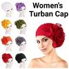 One Size Side Flower Ramadan Hijab Big Flower Islamic Headscarf Women's Turban Cap  Ladies Headwear