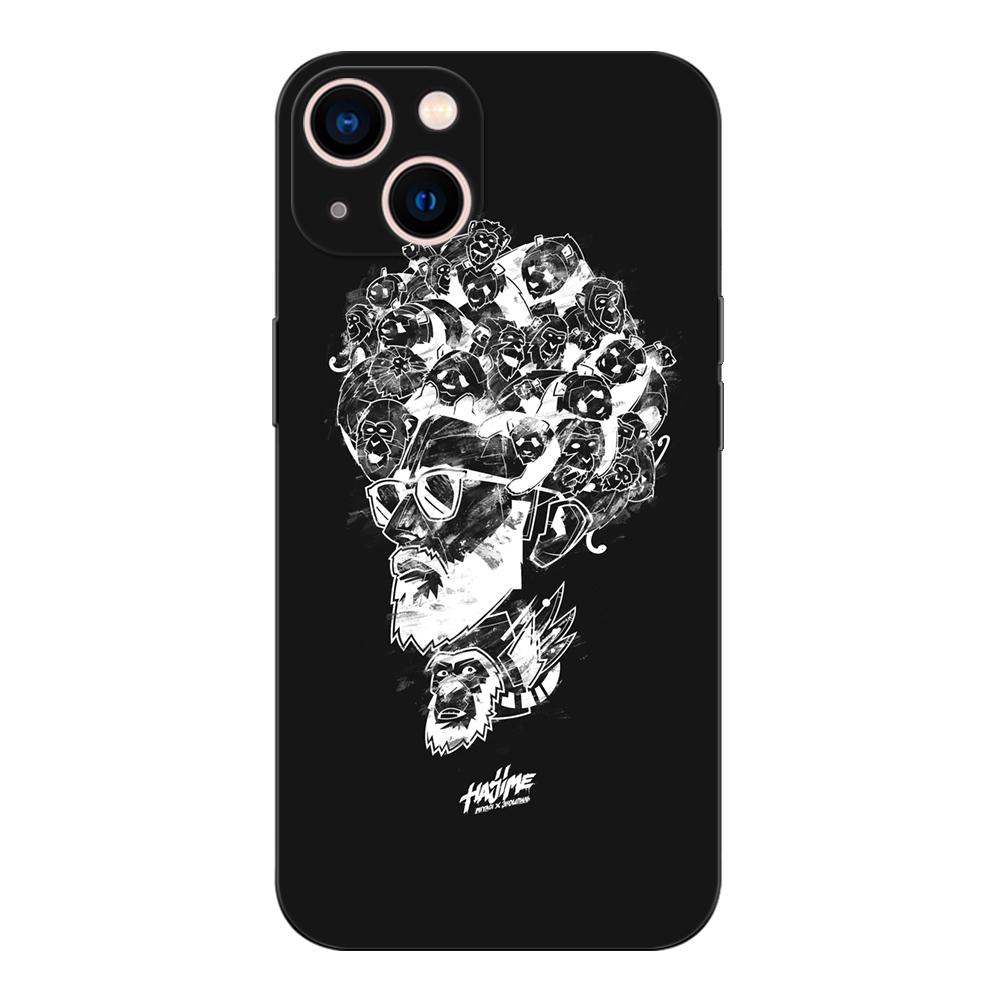 Schwarze TPU-Hülle für Xiaomi Mi 10 10T Note 10 9 A3 Lite 9T PRO Cover Hajime MiyaGi Andy Panda