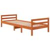 VidaXL Bed Frames Cherry Brown 80x200 Cm Solid Pine Wood 844486