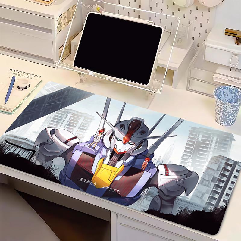 Hot Anime Mouse Pad Mechanical Warrior Ggundam Aaerial Keyboard Pad Laptop Computer Speed Desk Mat Computer Gaming Mousepad