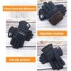 Fashion Waterproof Ski Gloves Warm Thermal Comfortable Snow Gloves Fleece Lined Winter Gloves Running
