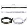 Portable Reusable Accurate Ring Sizer Gauge Measuring Tool Jewelry Accessories