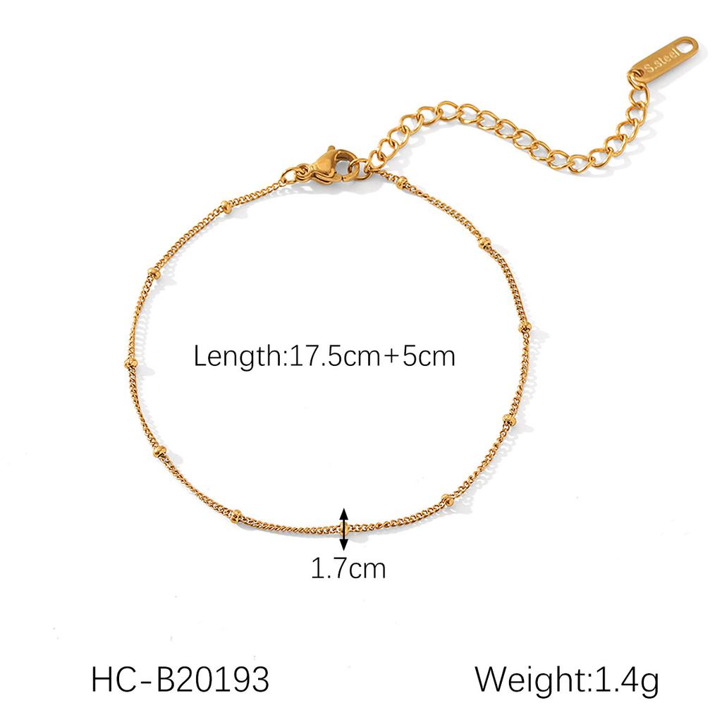 Fashion Multi Chain Bracelet Twist Blade Figaro Snake Chain Design Long Lasting Jewelry
