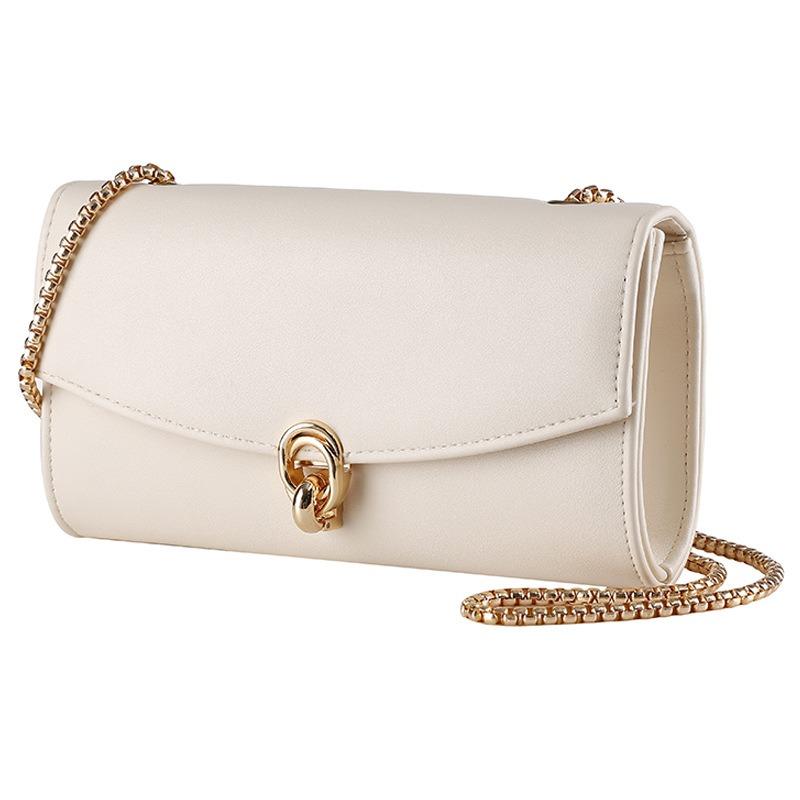 Women's bag niche design light luxury shoulder messenger bag versatile women's dinner simple dumpling bag