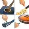 Complete Luthier Tool Package Suitable for Guitar Bass Maintenance Featuring Adjustable Wrenches Measurement Devices