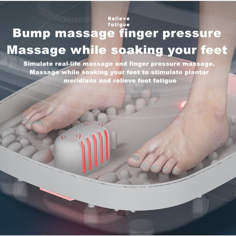 Full Automatic Heating Foot Spa Massager Electric Constant Temperature Foot Bath Tub Folding Foot Massage Bucket