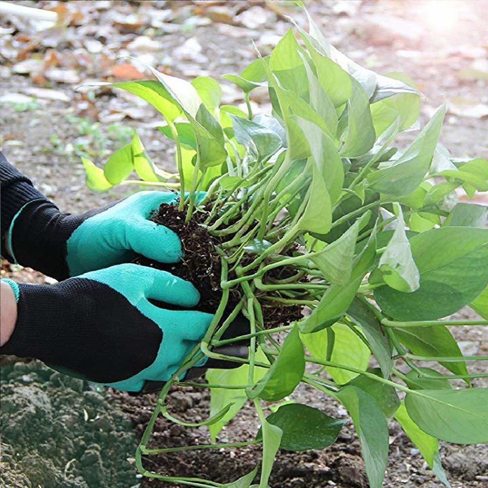 Claw Gardening Gloves: Stab-Proof Latex Protective for Planting and Digging