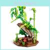 Praying Mini Mantis Assembled Building Block Model Ornament Children Toys Gift