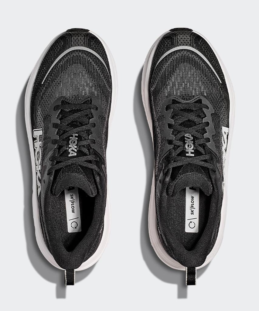Hoka (Men'S) Skyflow Wide - Black:White / 1155117-Bwht