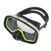 Diving Goggles Silicone Waterproof Tempered Glass Lens Underwater Goggles for Snorkeling Swimming