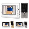 Sistem Interfon Video cu Fir 7 Inch Sonerie Video Sistem Telefon de Ușă Kituri Cameră HD pentru Vilă Casă