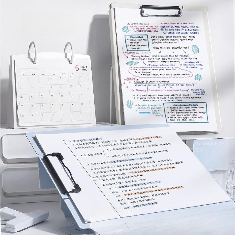 Vertical Board Clip A4 Folder Board Clip Writing Pad for Students to use for Paper Storage and Writing Board Organization