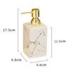 Ceramic Soap Dispenser 17oz Sturdy Modern Elegant Empty Body Wash Dispenser for Kitchen Laundry Home Countertop Bathroom