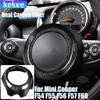 Real Carbon Fiber Car Accessories Driver Wheel Cover Trim For MINI COOPER F54 2015+ F55 2015+ F56 2014+ F57 2016+ F60 2017+