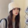 Knitted Fisherman Hat Korean Fashion Versatile Woolen Hat Korean Style Warm Ear Protection Small Basin Hat Showing Face