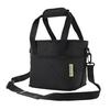 Insulated Drink Carrier Bag with Handle Strap Water Bottle Holder for 4 Cups Detachable Divider Multi-Purpose Cooler Tote for Picnic Travel Sports
