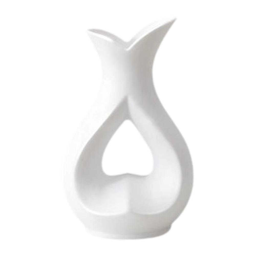 Handmade Decorative Vase Irregular Shape Table Vase Simple Flower Arrangement Ornament  Office