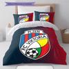 FC Viktoria Plzeň  Pattern Bedding Quilt Set Quilt Cover Pillowcase Home Decoration Birthday Gift (1 * Duvet Cover + 2 * Pillowcase, Without Core)