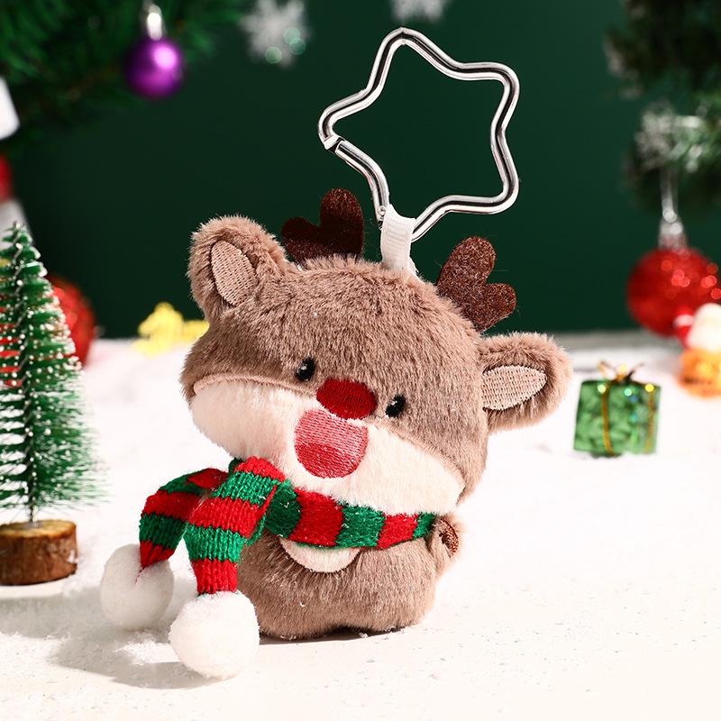 Ornement Arbre en Laine Tricoté pour le Réveillon de Noël Boîte Cadeau pour Enfants