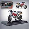 1PC 1:18 alloy motorcycle model Yamaha locomotive ornament simulation toy gift model car