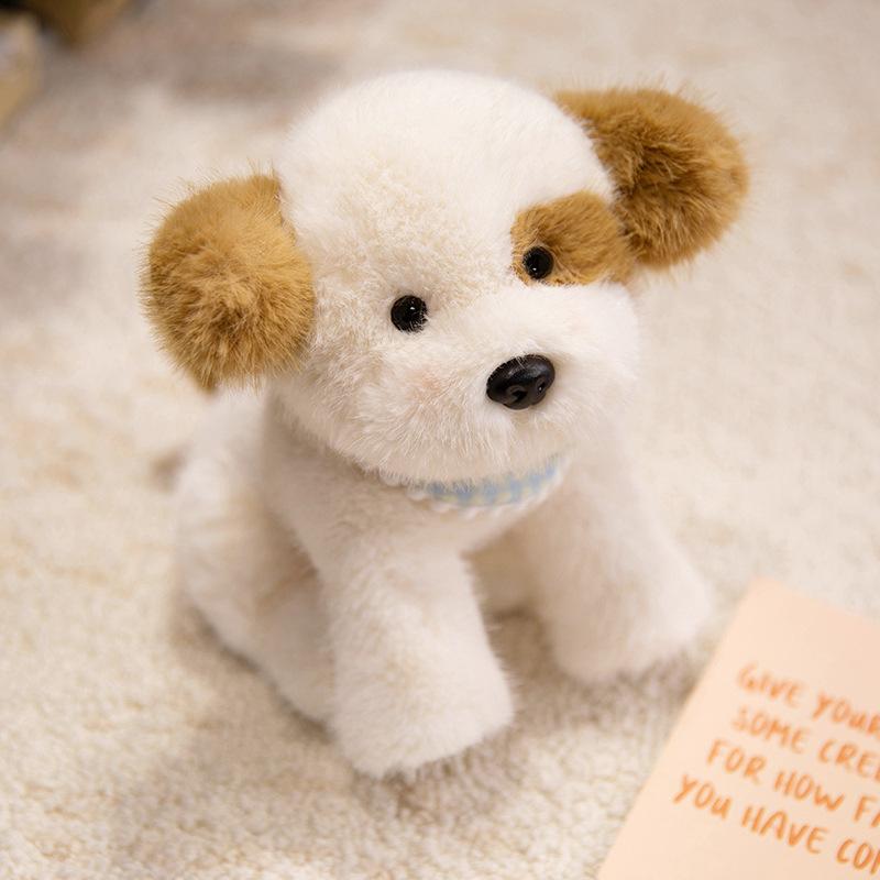 Huahua Series Three-flower Cat Doll Children's Doll Birthday Gift Plush Toy Dog Fox Doll Batch