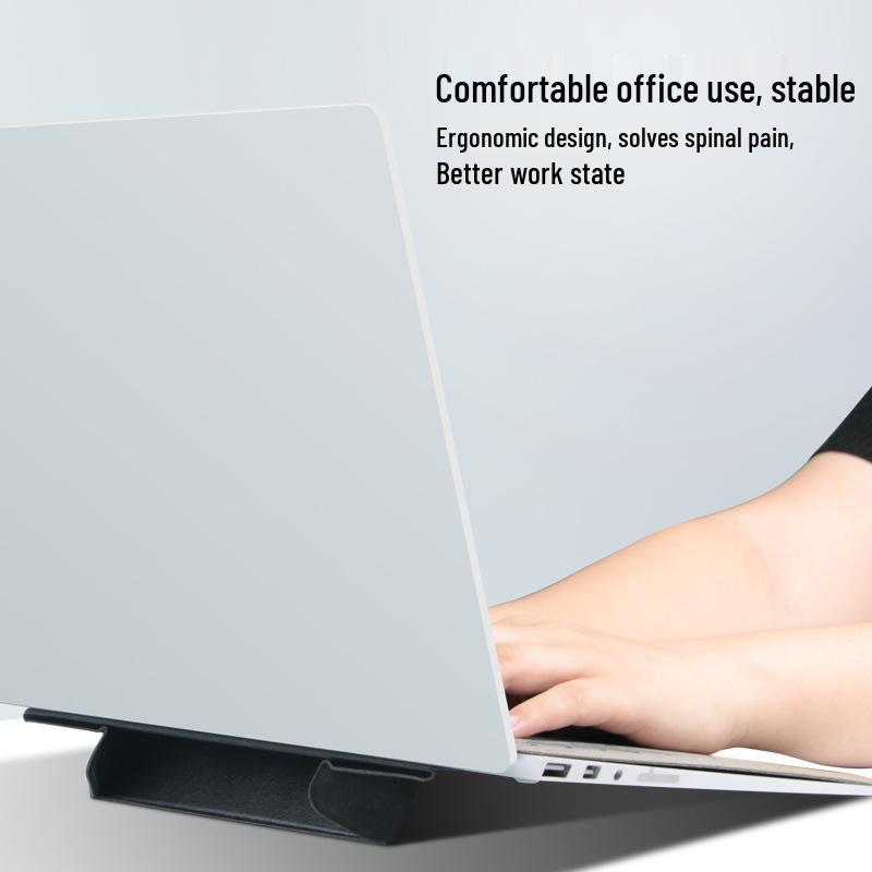 Portable Laptop and Tablet Stand with Heat Dissipation – Invisible, Foldable Holder for MacBook Pro