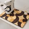 Coffee Machine Mat Drain Pad For Kitchen Non-slip Dish Drying Mats Quick Dry Tableware Faucet Placemat Dinnerware