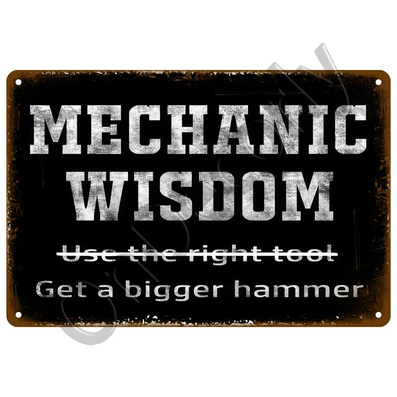 Vintage Metal Wall Sign  Retro Motor Oil Gas Racing Tin Poster for Garage  Man Cave Decor Perfect Iron Plate Decoration for Home