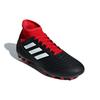 New Adidas Predator 18.3 Ag 'Black Red' BB7747