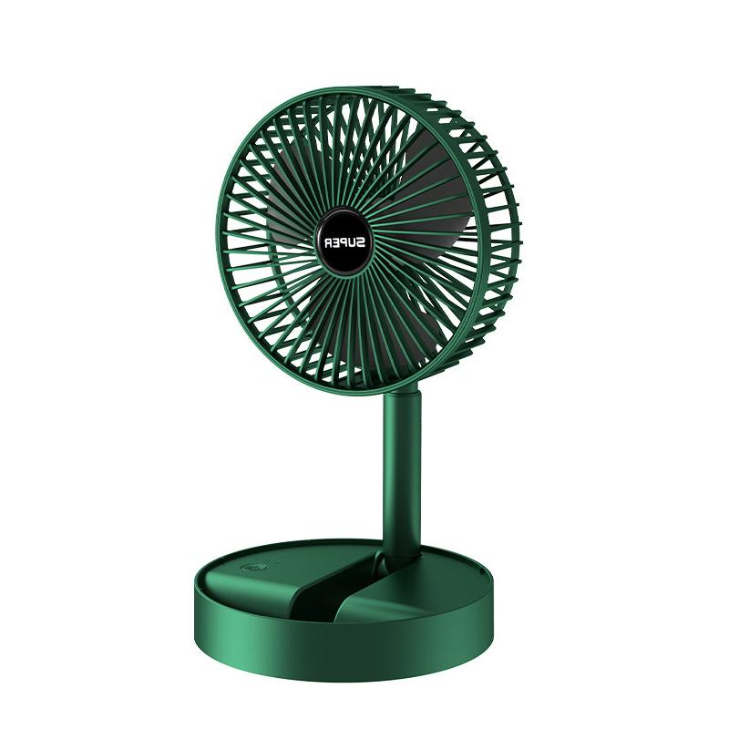 Mini ventilatore portatile USB Ventilatore da pavimento Ventilatori pieghevoli ricaricabili per ufficio domestico