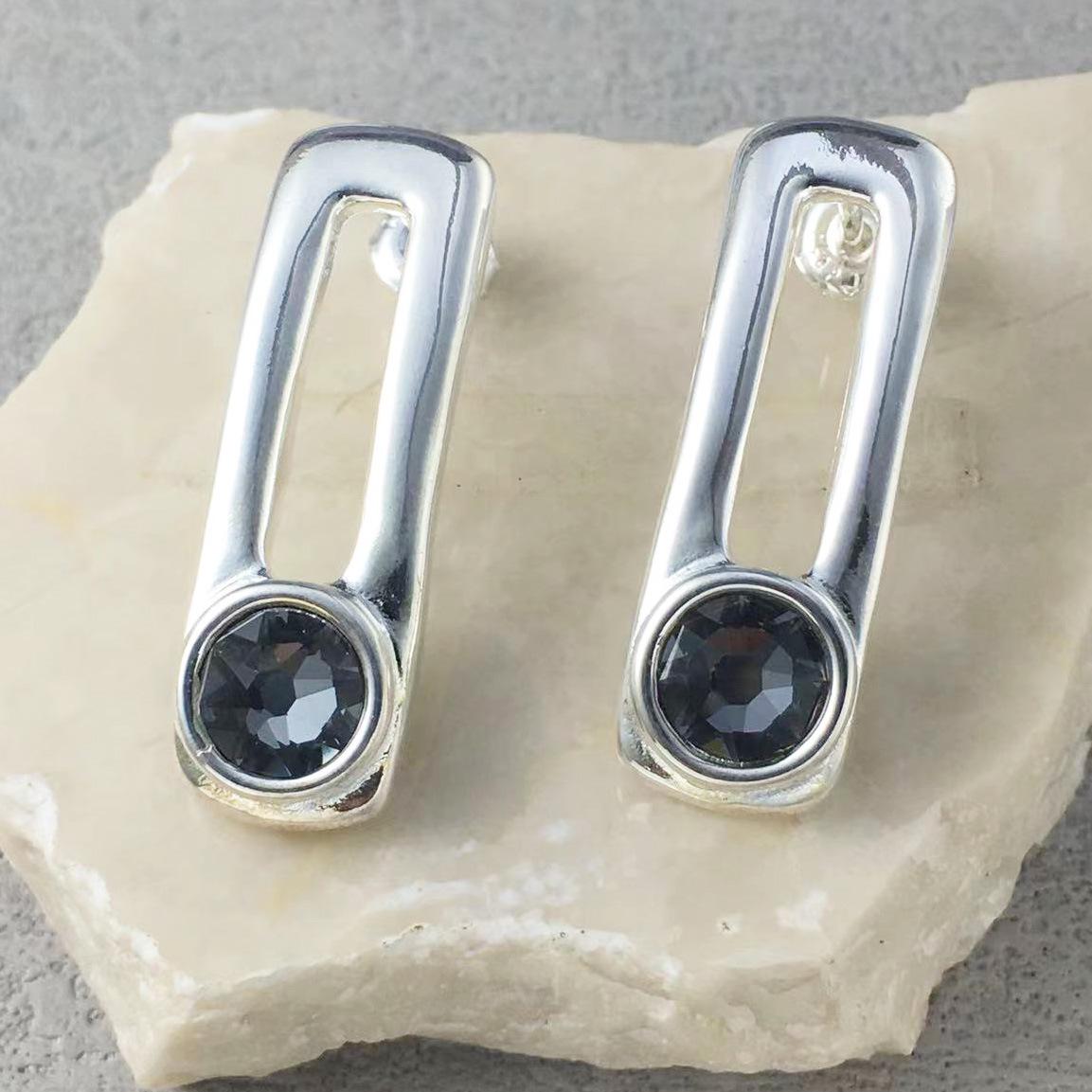 2024 UNOde50 Elegant Gemstone Women s Earrings – European  American Fashion Jewelry Gift. Electroplated