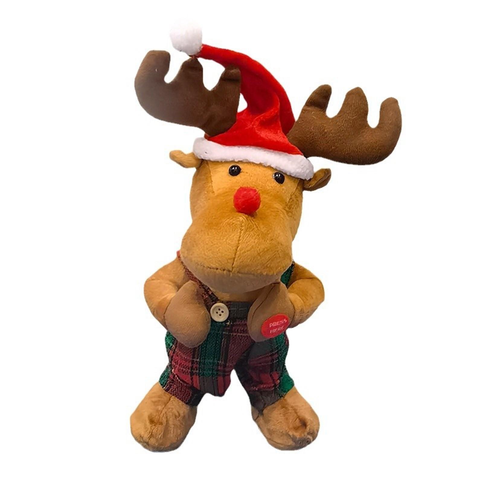 

Рождественские игрушки, прыжки, Санта-Клаус, рождественские олени, пение, танцы, рождественские украшения One Size