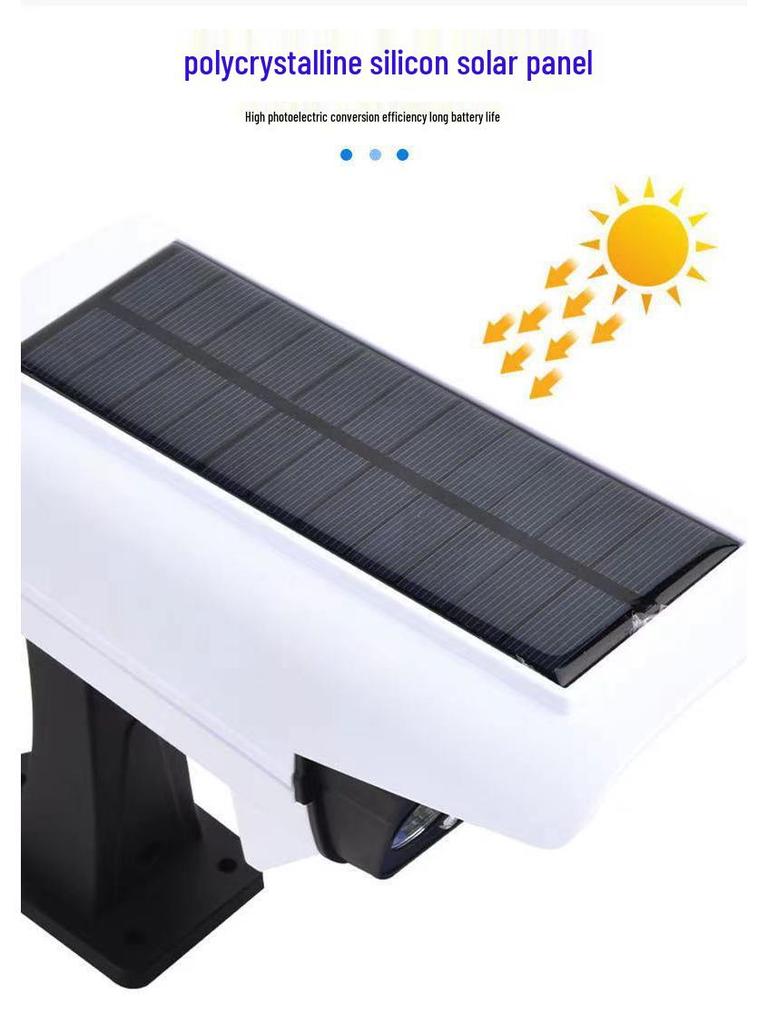 Smart Solar-Powered Outdoor Garden Lights with Motion Detection and Camera Design