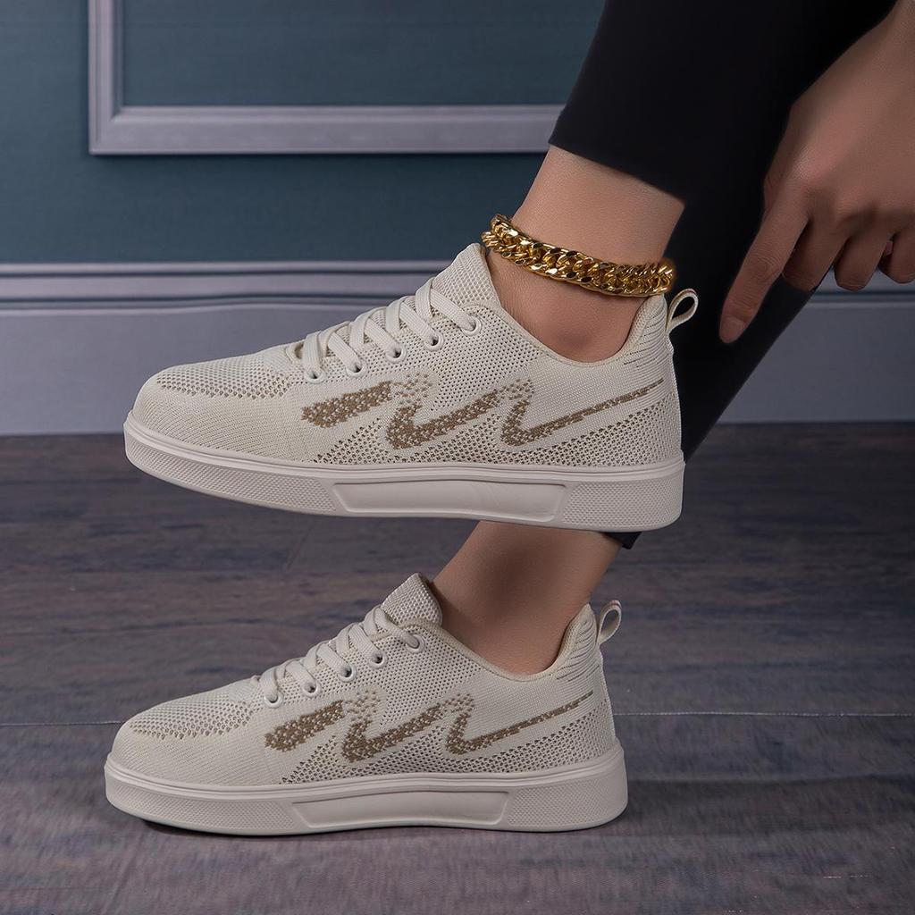 TUINANLE White Shoes Women Sneakers Shoes Outdoor Ladies Casual Flat Walking Shoes