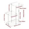 Transparent Acrylic Coffee Table Modern Sofa Beside Corner Tables Simple Living Room Side Table Portable Bedroom Storage Rack