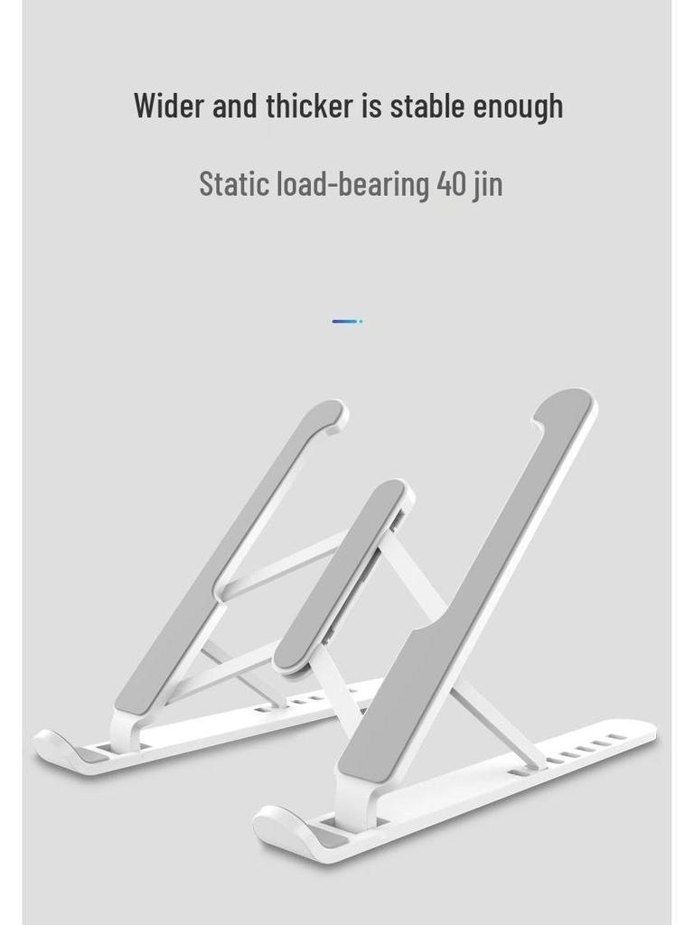Laptop Stand with Cooling, Foldable Desktop Riser, Tablet Holder, Portable Adjustable Base