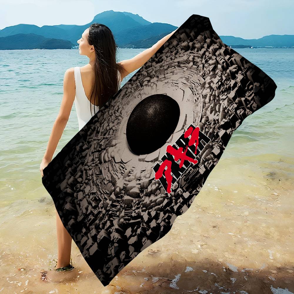 Hot Anime A-Akira Big Microfiber Beach Towels Quick Dry Towel Sand Beach Towels Pool Towel for Travel Swim Pool Yoga