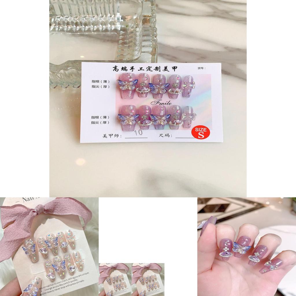 Handcrafted Sparkling Aurora Planet Nail Stickers Popular Trending Luxury Nail Art
