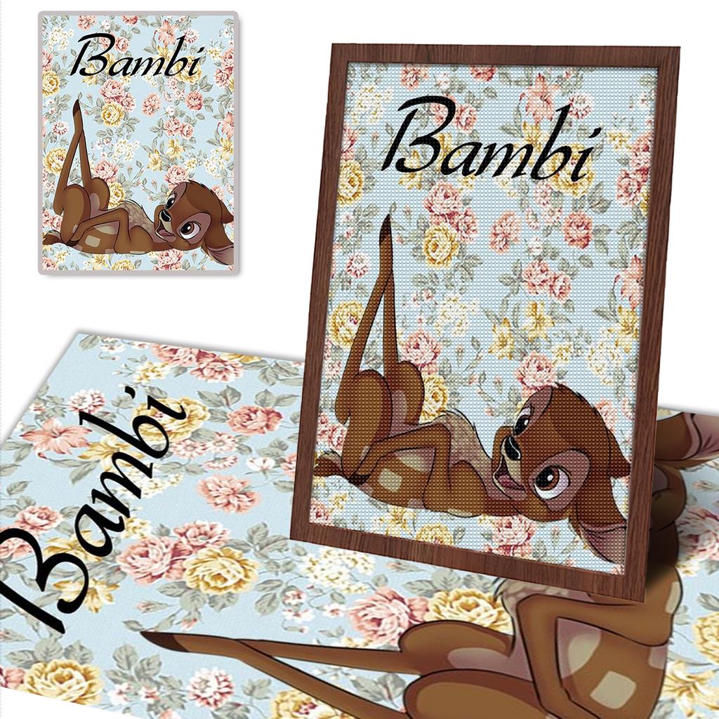 5D Diy Diamond Painting Bambi The Fawn Full Drill Rhinestones Mosaic Embroidery Handmade Products Home Decor Gift