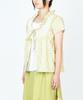 Sseonegteu Floral Peasant Blouse - Yellow