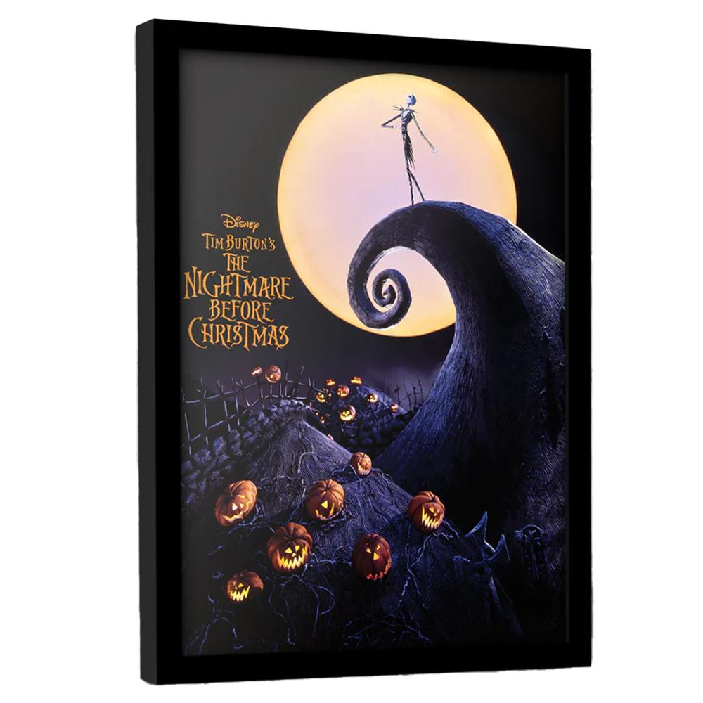 Nightmare Before Christmas Kunst gerahmtes Poster