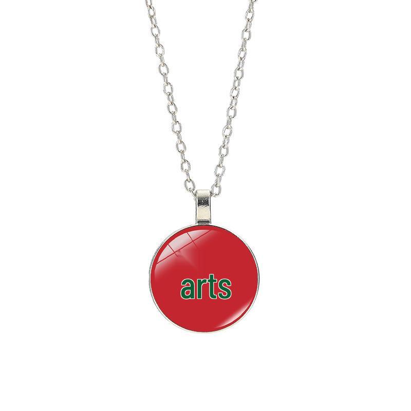 World Cup Top 32 National Flag Necklace - Football Pendant for Men & Women