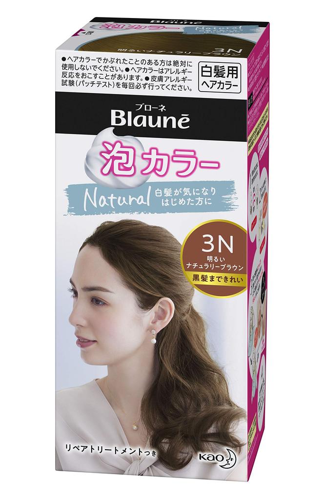 Blaune Foam Color 3N Light Naturally Brown 108ml 1 Bottle [Quasi-drug] (x 1)