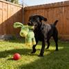 Plush Dog Chew Toy With Cotton Rope For Interactive Dental Relief