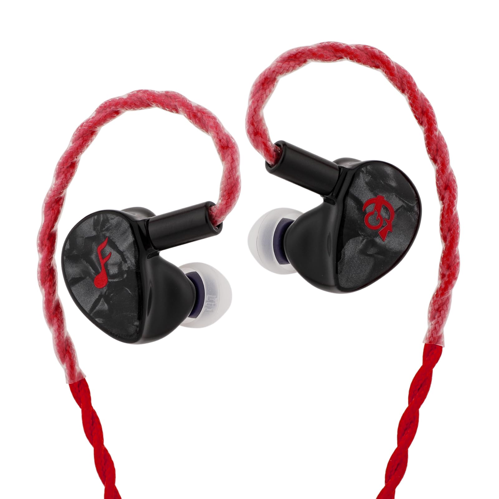 

Linsoul Deuce HiFi Earphones Earphones developed in collaboration with HBB Provides a audio experience Optimizes airflow for rich timbre and deep bass чорний