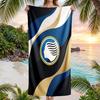 Asciugamano da Spiaggia Asciugatura Rapida in Microfibra Assorbente Portatile da Viaggio per Nuoto Atalanta FC