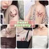 Waterproof Butterfly Tattoo Stickers Moon Pattern Body Art Tattoo Flower Tattoo Stickers  Female