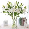 1Pc Artificial Lily Flower Fake Plant Home Office Cafe Wedding Party Decoration